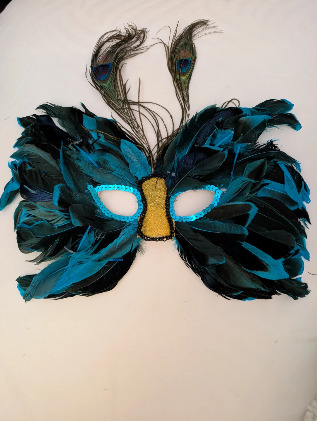Peacock Masquerade Mask