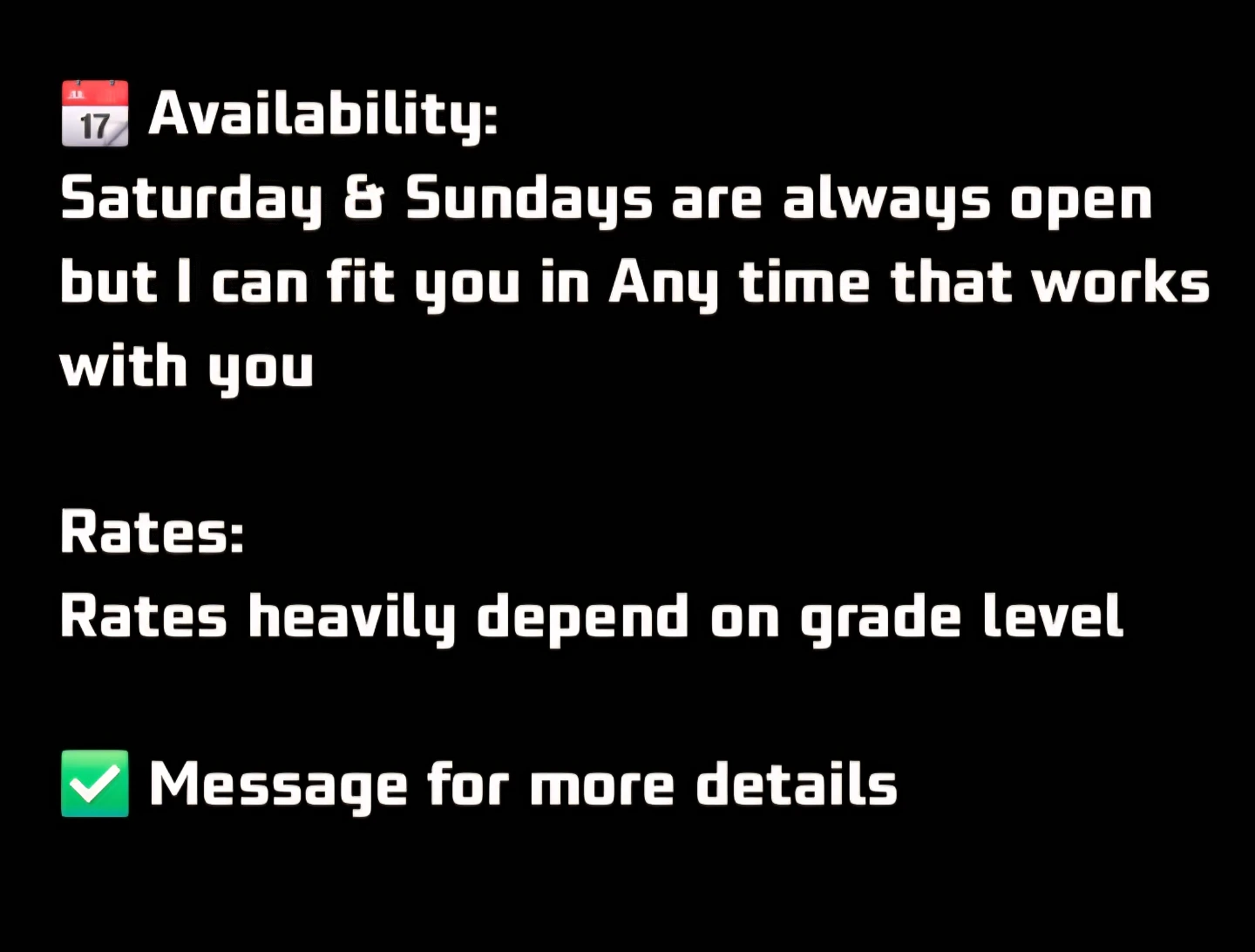 Tutoring for Grades 1-8 Math, Science, English & Social Studies - photo 4