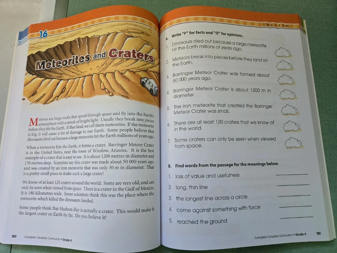 Complete Canadian Curriculum Book for Grade Four - photo 4