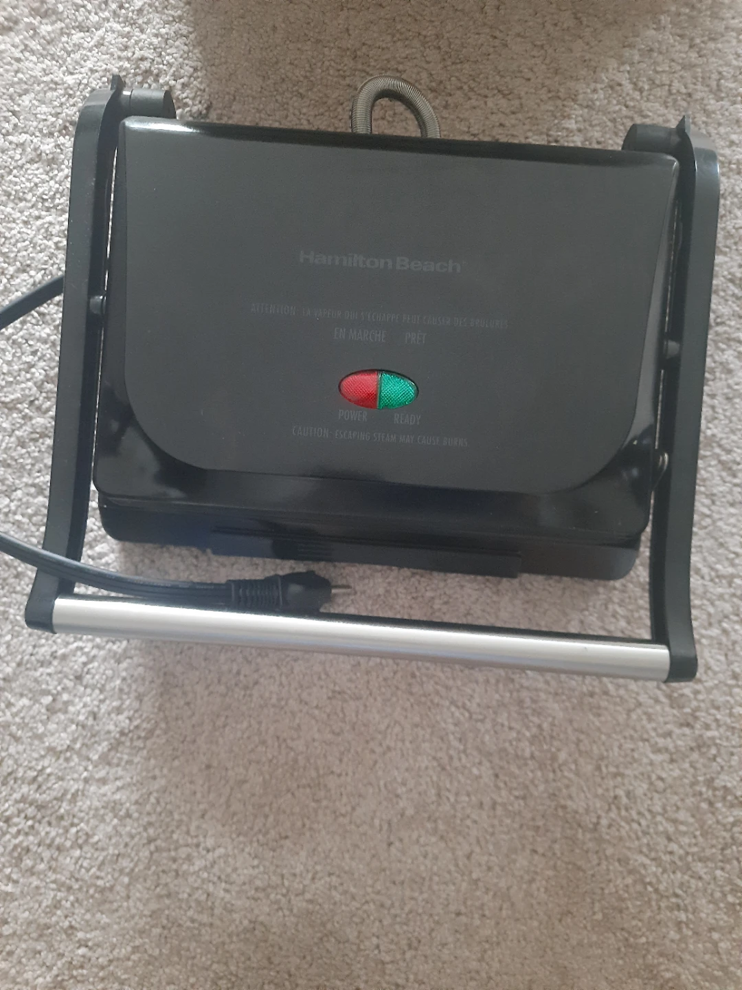 Hamilton Beach Panini Press & Compact Grill - photo 2