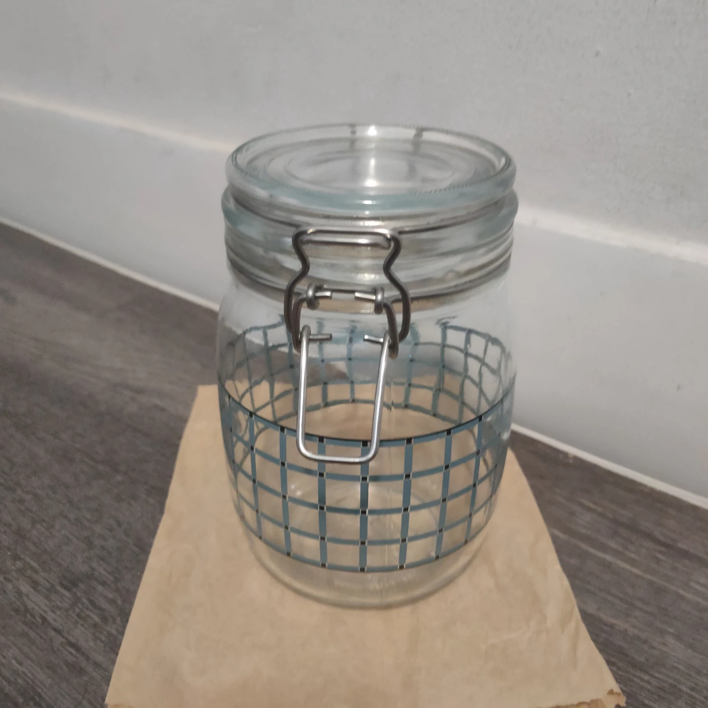 IKEA Glass Storage Jar with Clip Lid - photo 3