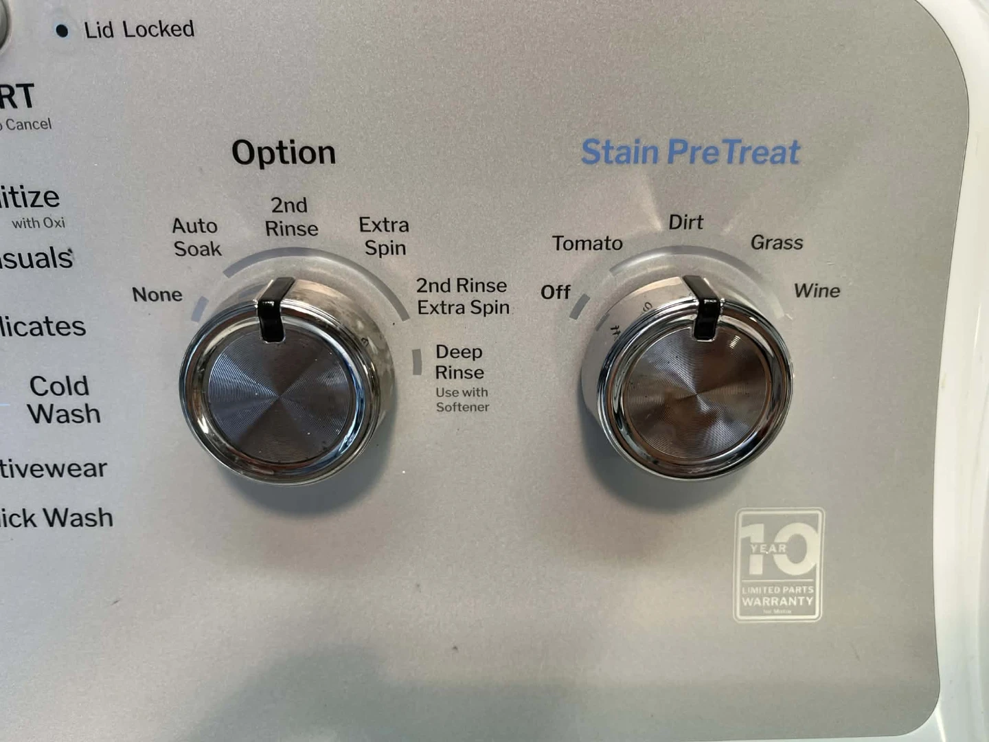 GE Washer and Gas Dryer Set - photo 4