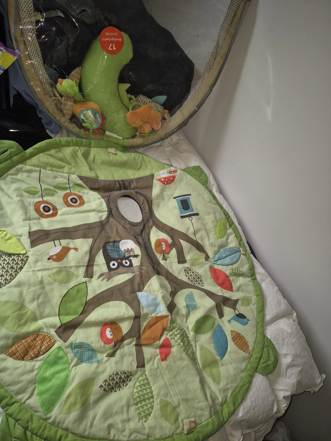 Play Mat with 17 Developmental Activities