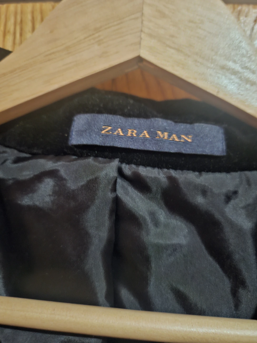 Zara Man Black Velvet Blazer - photo 3