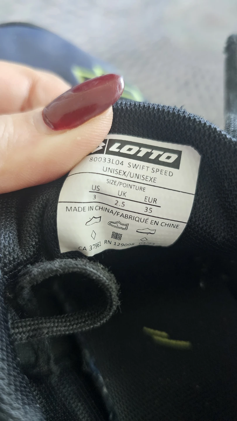 Lotto Swift Speed Soccer Cleats Size 3 - photo 2