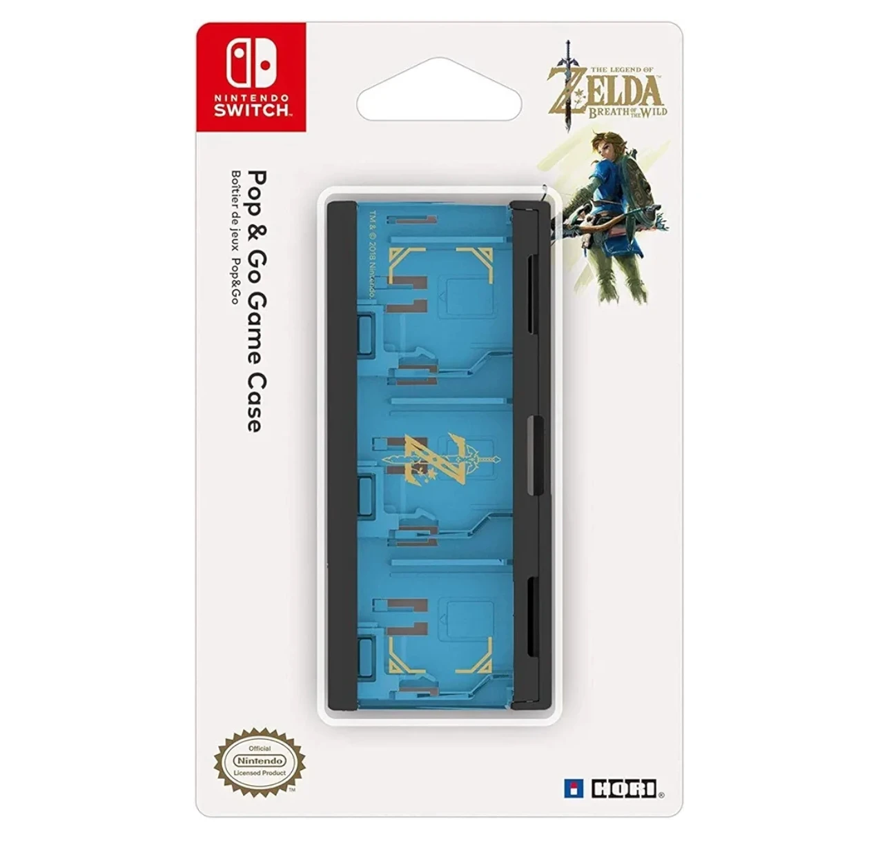 HORI Nintendo Switch Pop & Go Game Case - Legend of Zelda