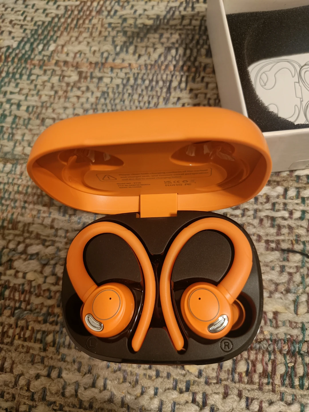 Jsebang YT18 True Wireless Earbuds - Orange - photo 4