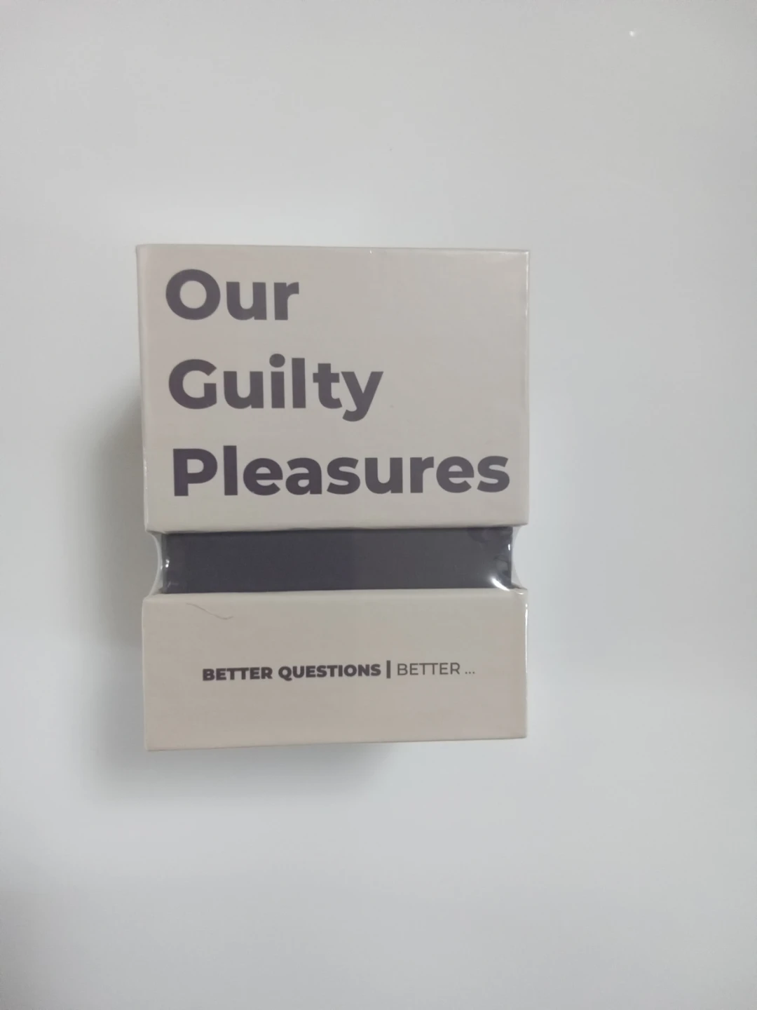 Our Guilty Pleasures Card Game