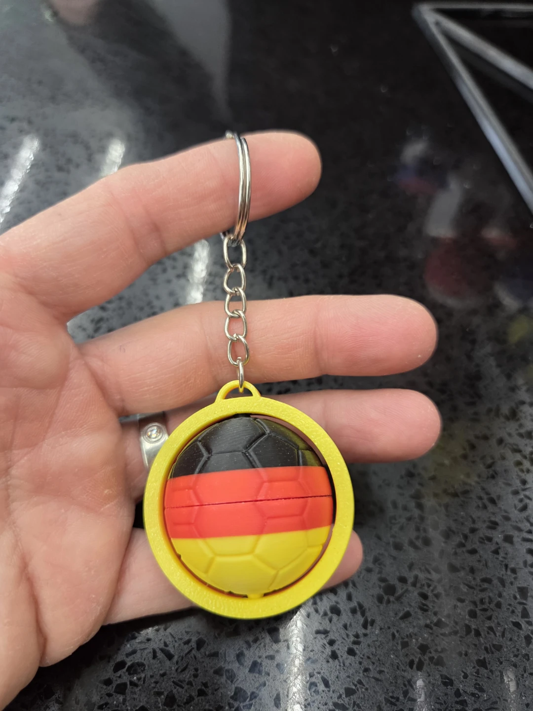 World Cup Soccer Ball Keychains (Argentina, Germany, Brazil) - photo 4