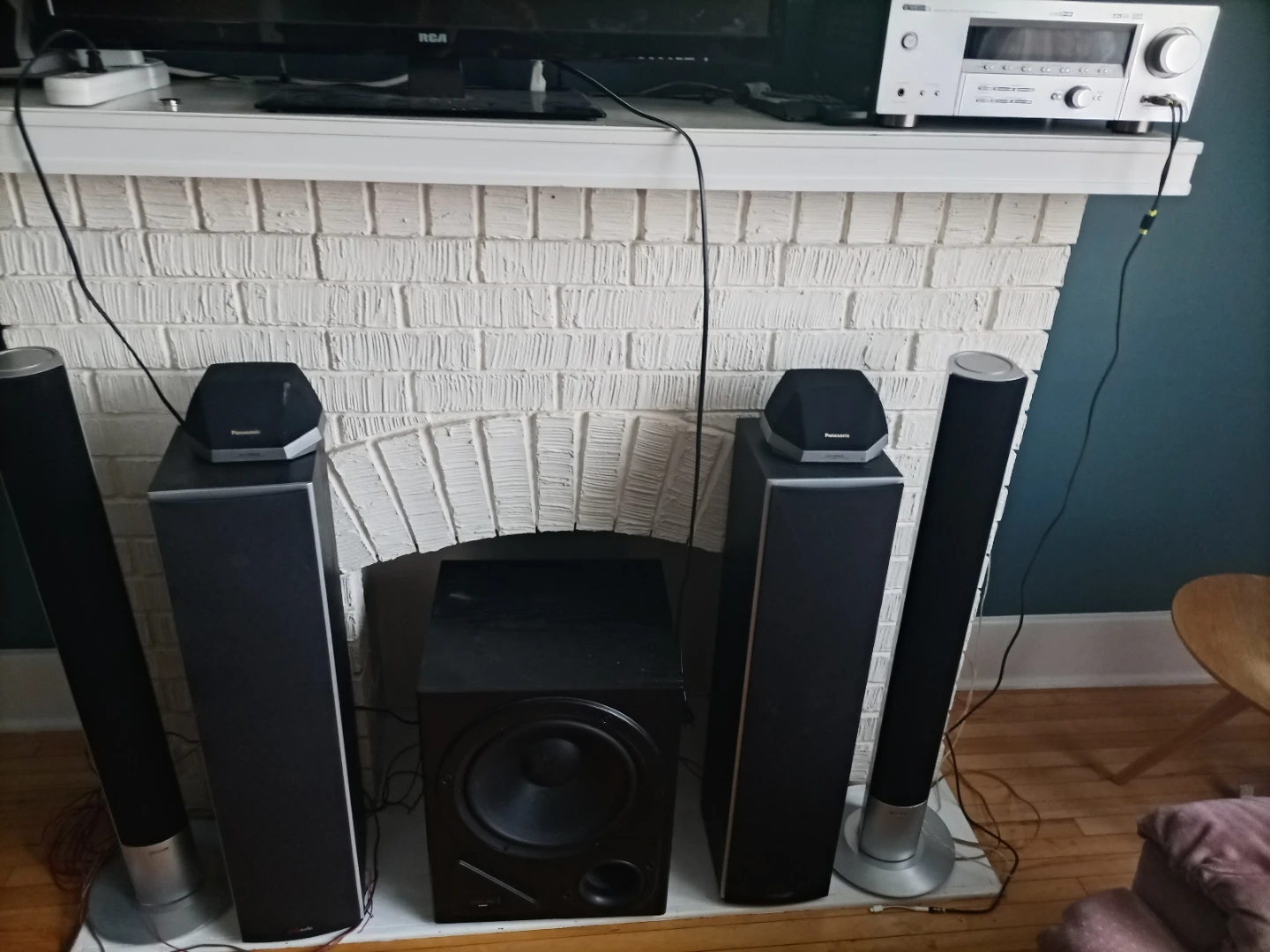 Stereosystem! (Polk Audio and Pioneer Standing Speakers!) - photo 2