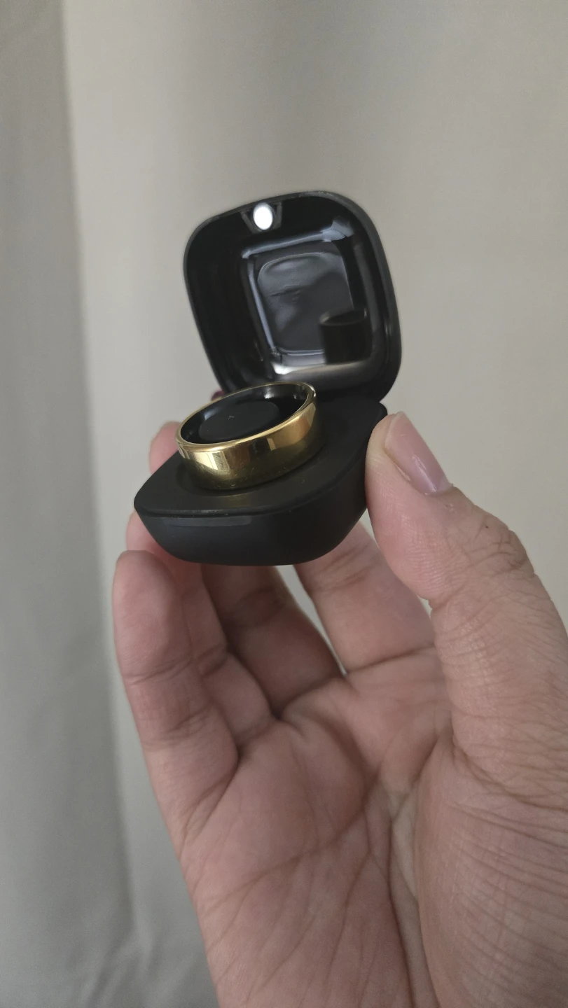 Gold Smart Ring