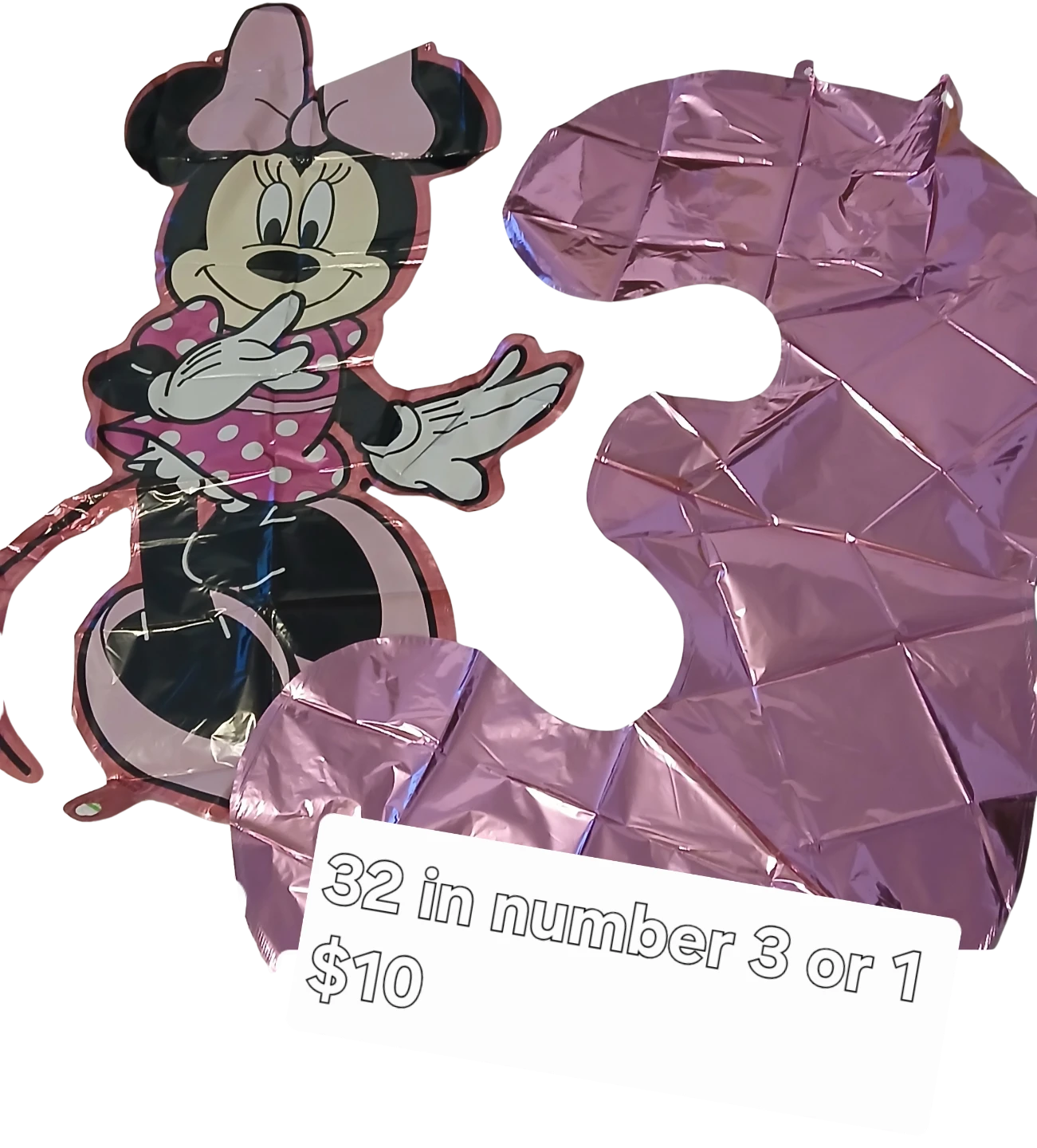 Minnie Mouse and Number Balloons - photo 3