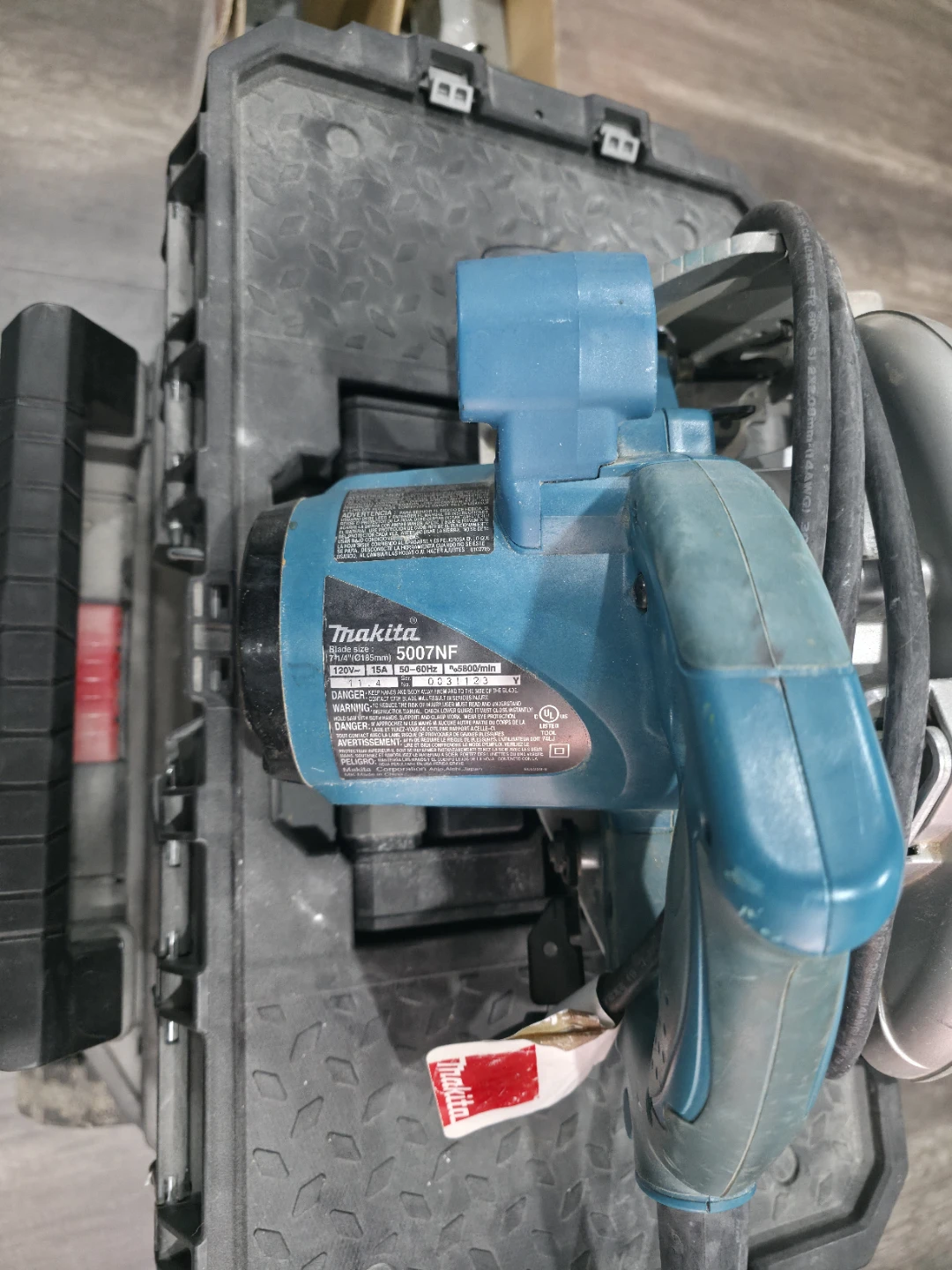 Makita 5007NF Circular Saw with Case - photo 2