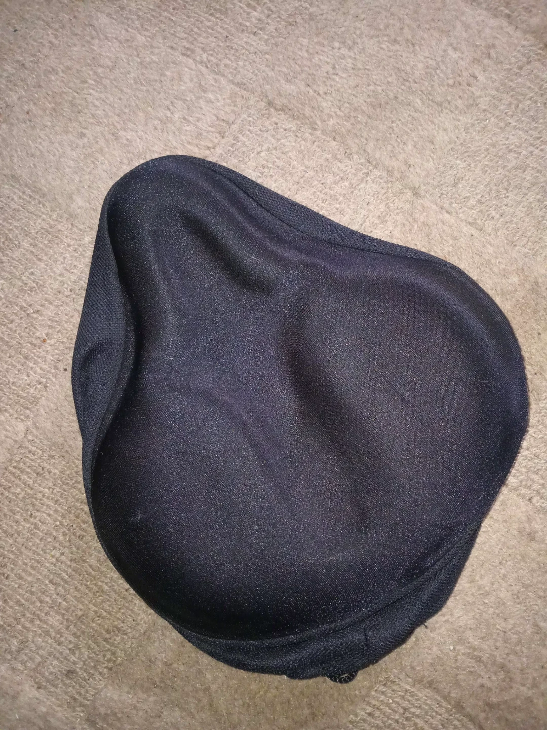 Black Bike Seat Cover