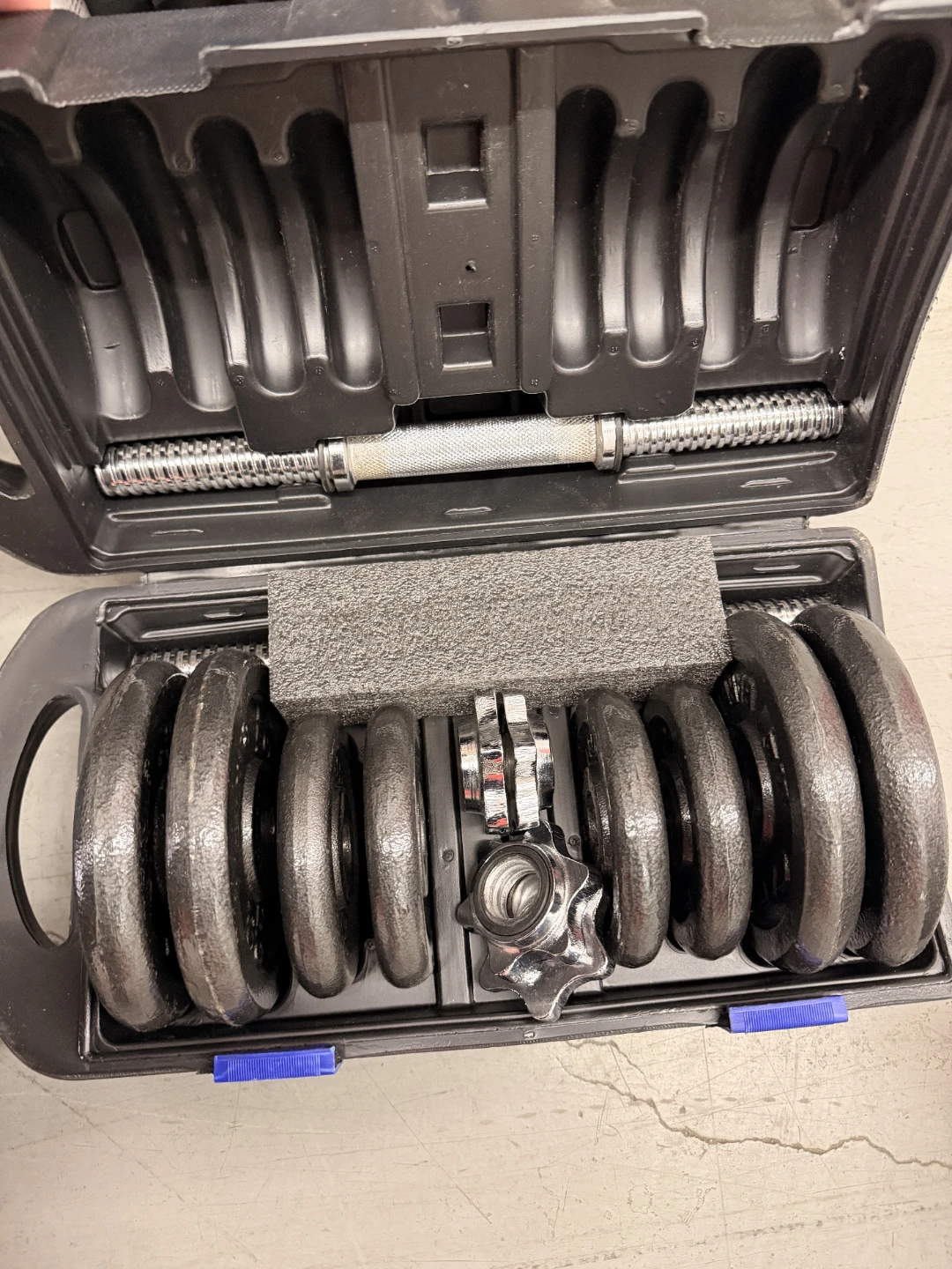 CAP 40lb Adjustable Dumbbell Set