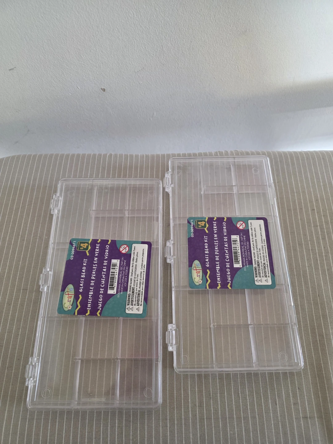 Empty bead storage boxes Pickup ASAP