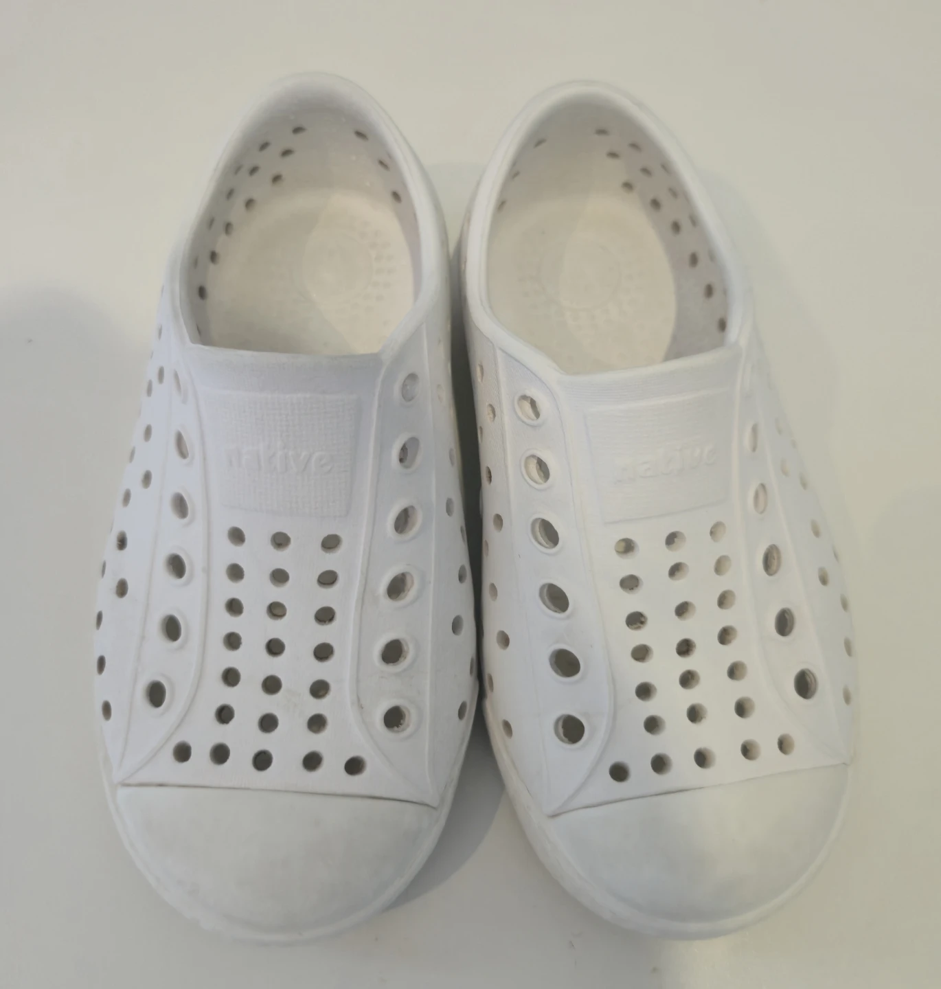 Kids Native Shoes - White 7c - photo 2