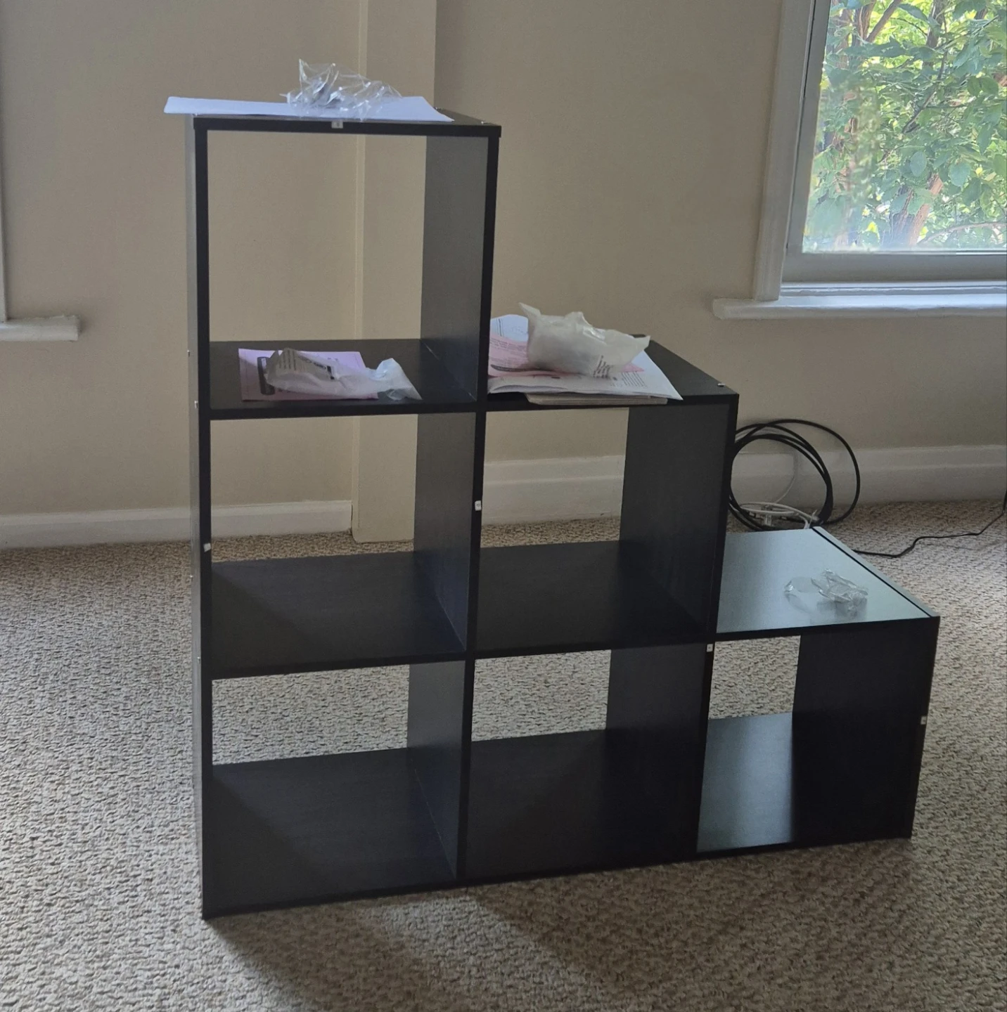 3-2-1 Cube Organizer Shelf - Moving Sale