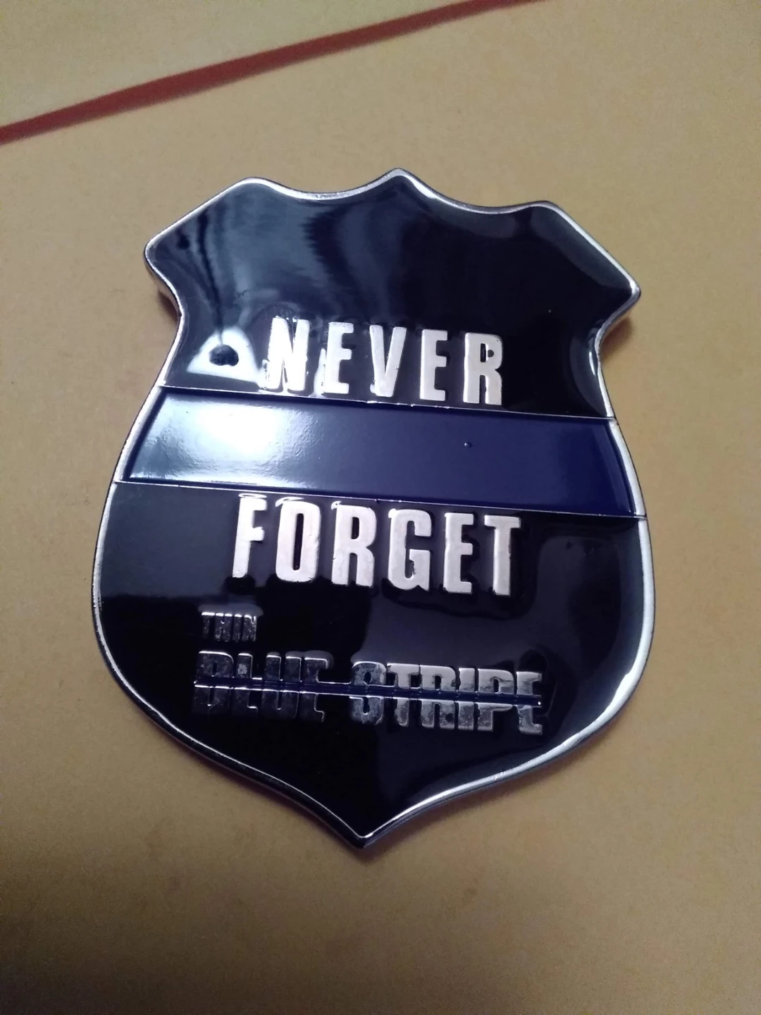 Flash Thin Blue Line Challenge Coin - photo 5
