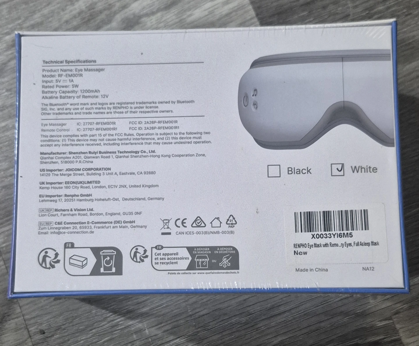 RENPHO Eye Massager EYERIS 1 - photo 2
