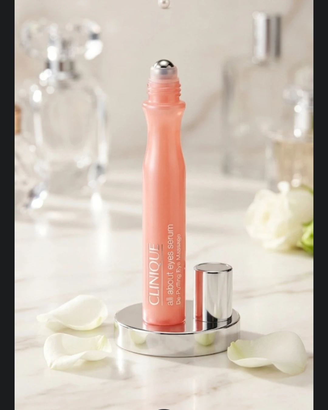 Clinique All About Eyes Serum De-Puffing Eye Massage 0.5oz/15mL