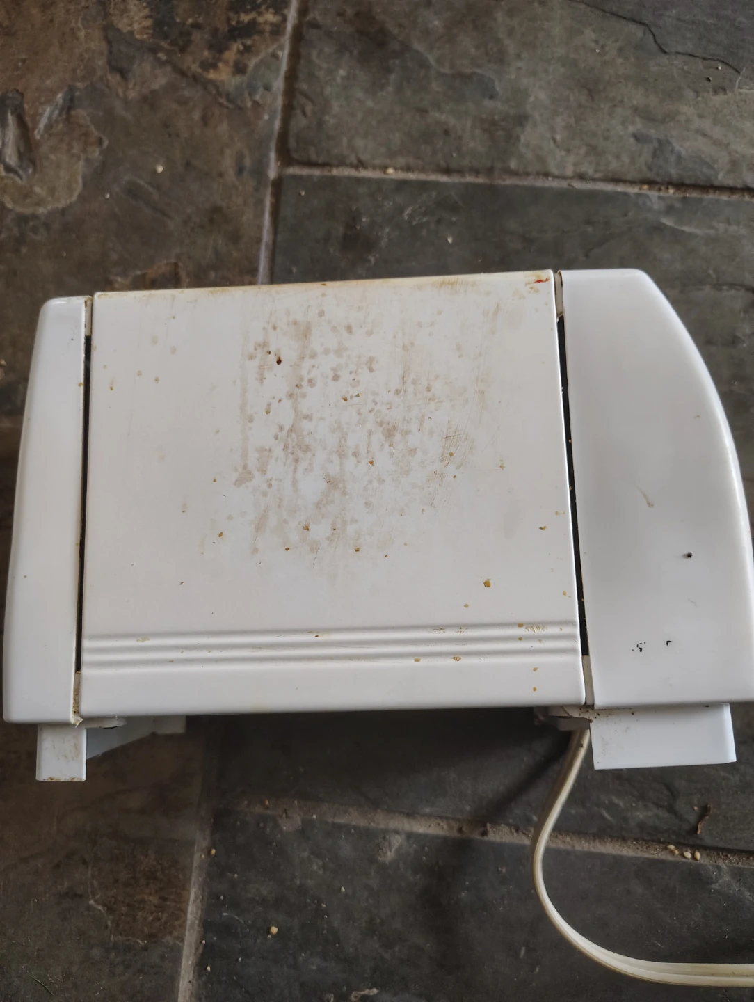 White 2-Slice Toaster