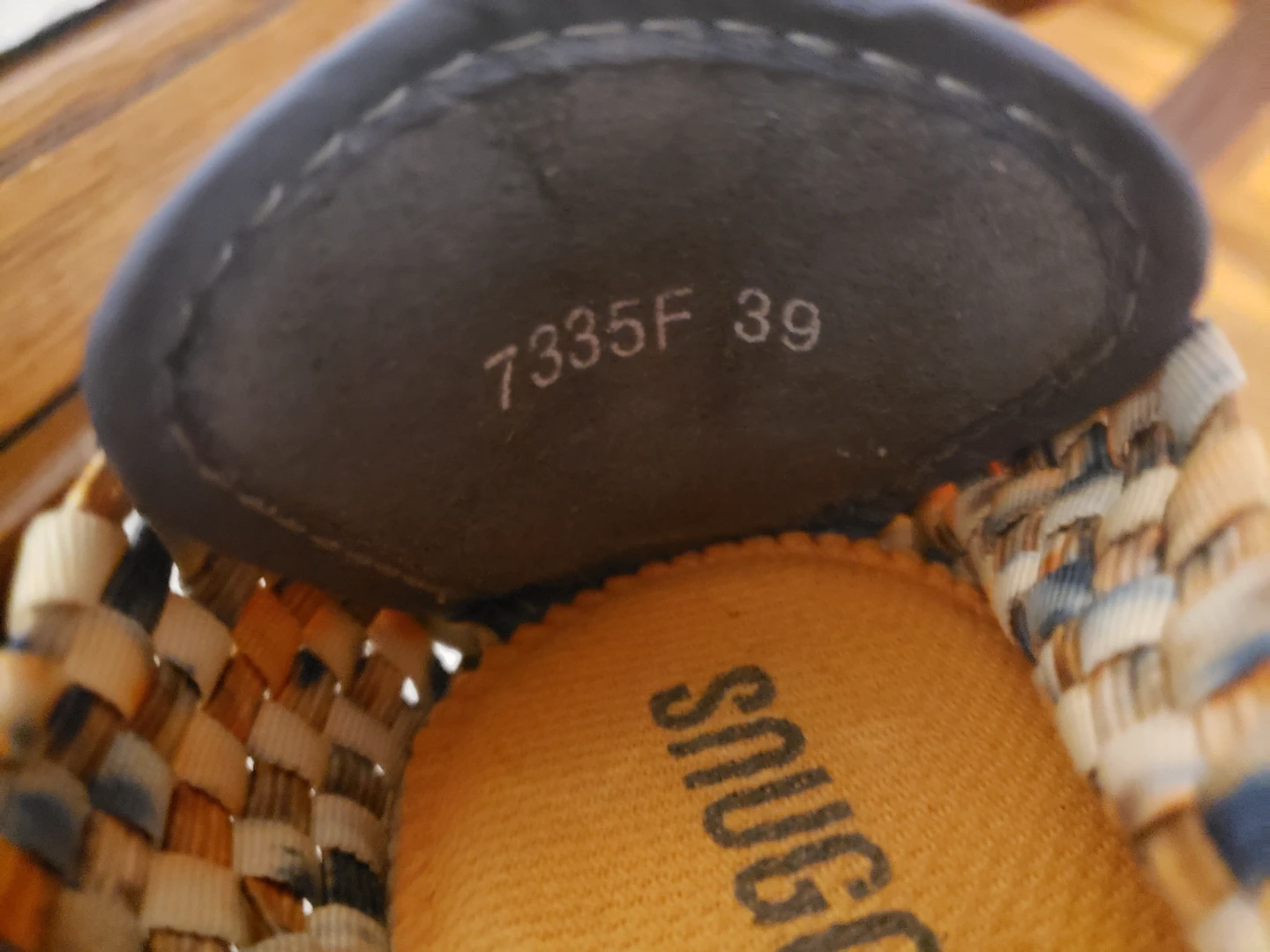 Snugglys Woven Mary Jane Shoes - Size 39 - photo 2