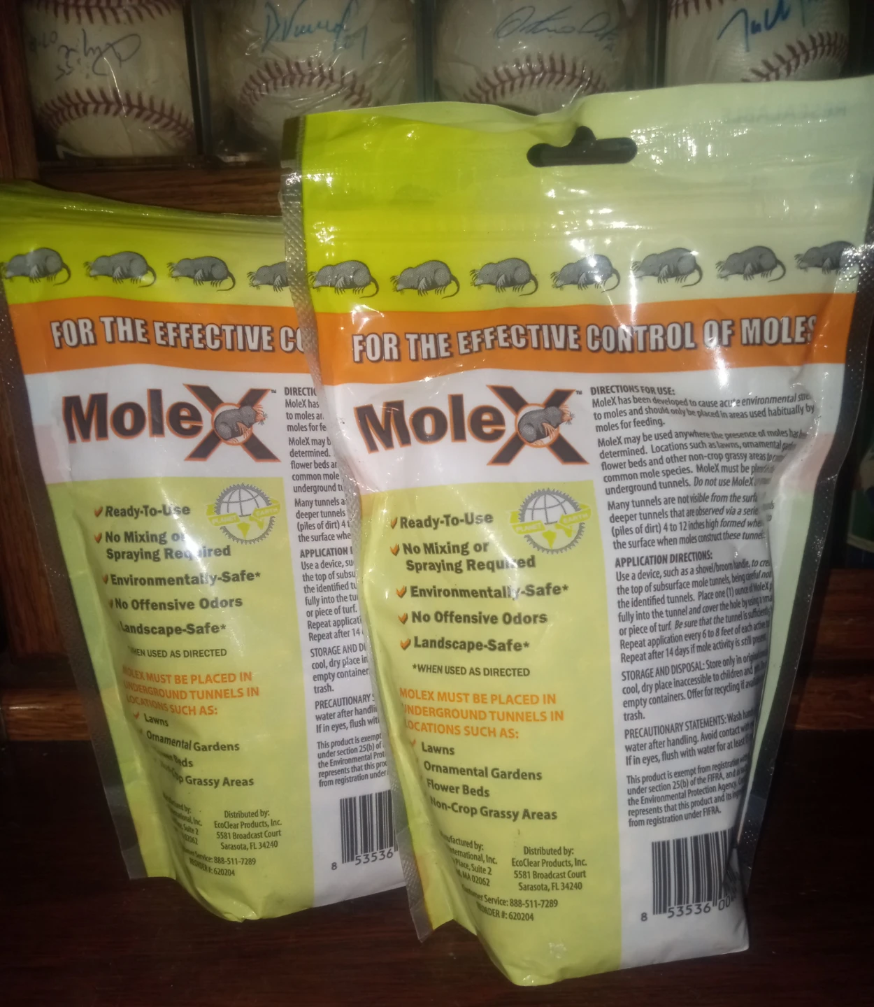 MoleX Mole Repellent - 8 oz Bags (2 Count) - photo 2