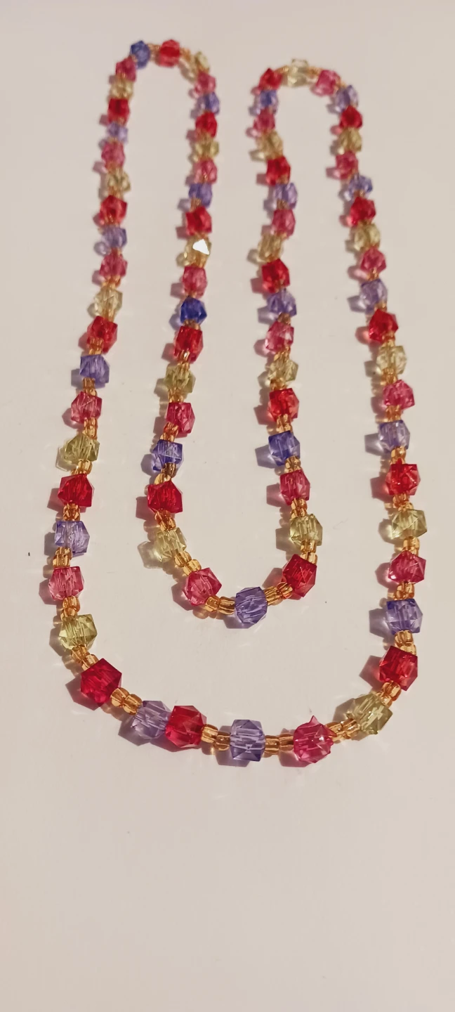 Cute Vintage Colorful Beaded Necklace - photo 4