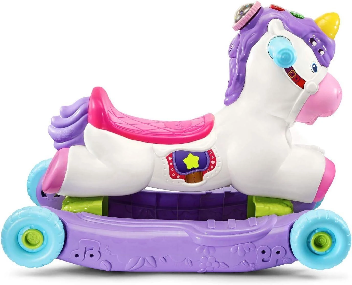 VTech Prance & Rock Learning Unicorn Ride-On Toy - photo 3