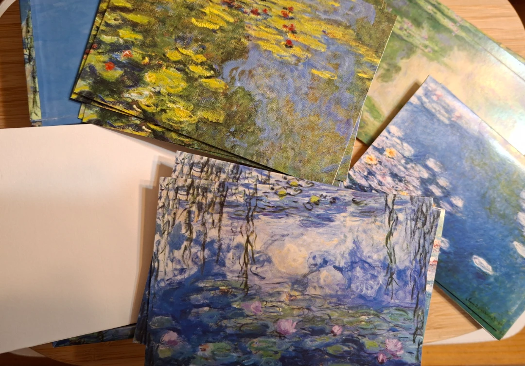 Monet Water Lilies Art Cards
