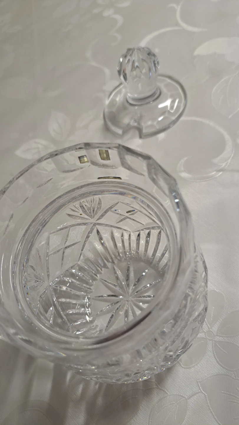 Polonia Hand Cut Lead Crystal Jar - photo 3