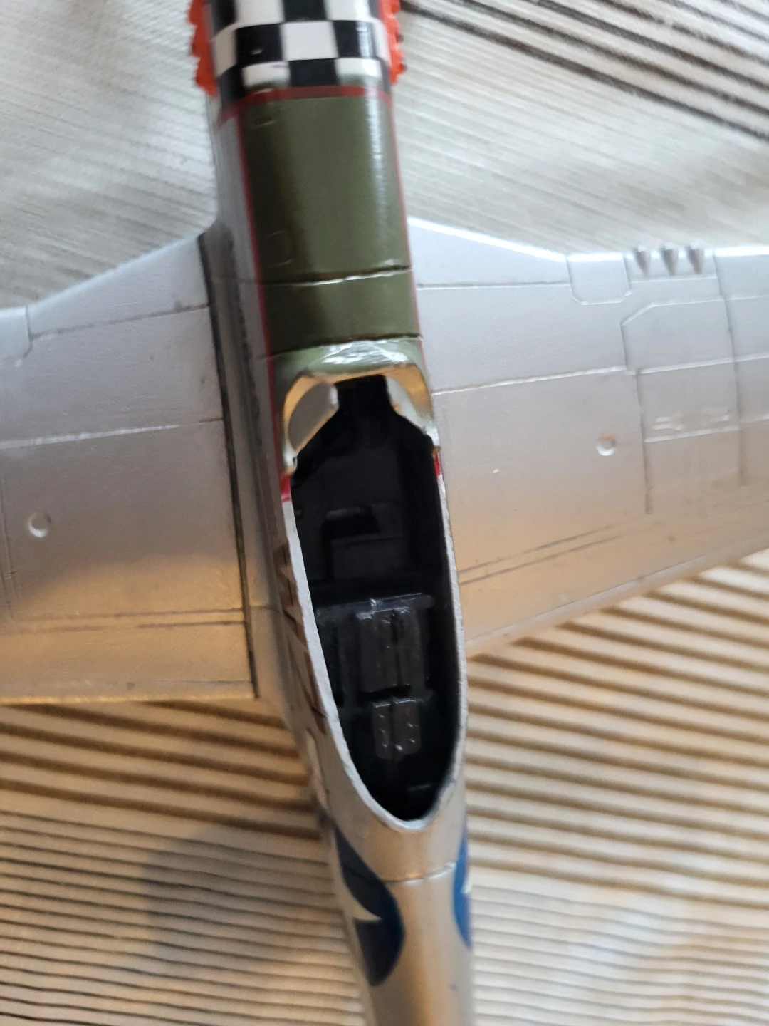 P-51 Mustang Metal Model Airplane - photo 3