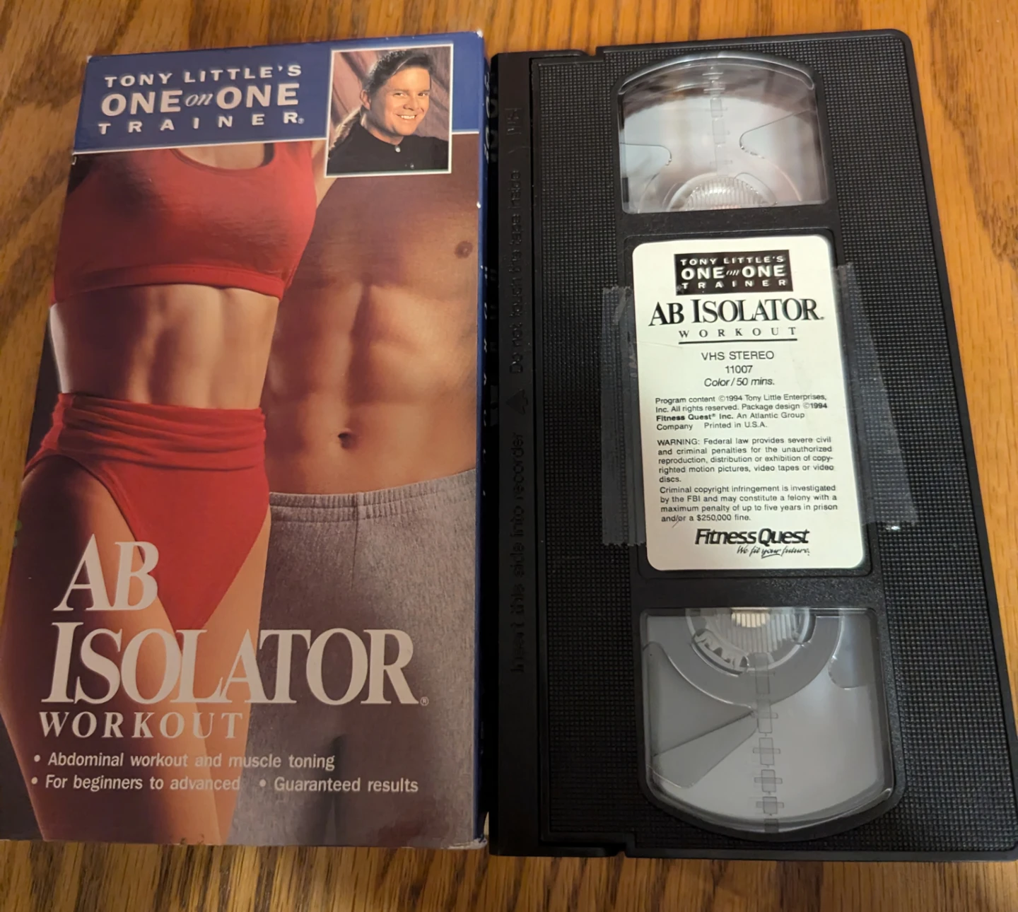 Tony Little's Ab Isolator Workout VHS & Exercise Tool - photo 2