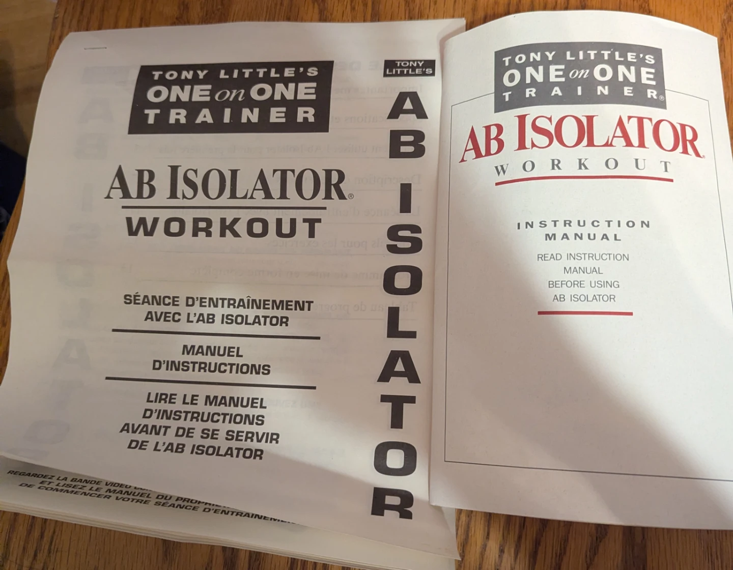 Tony Little's Ab Isolator Workout VHS & Exercise Tool - photo 3