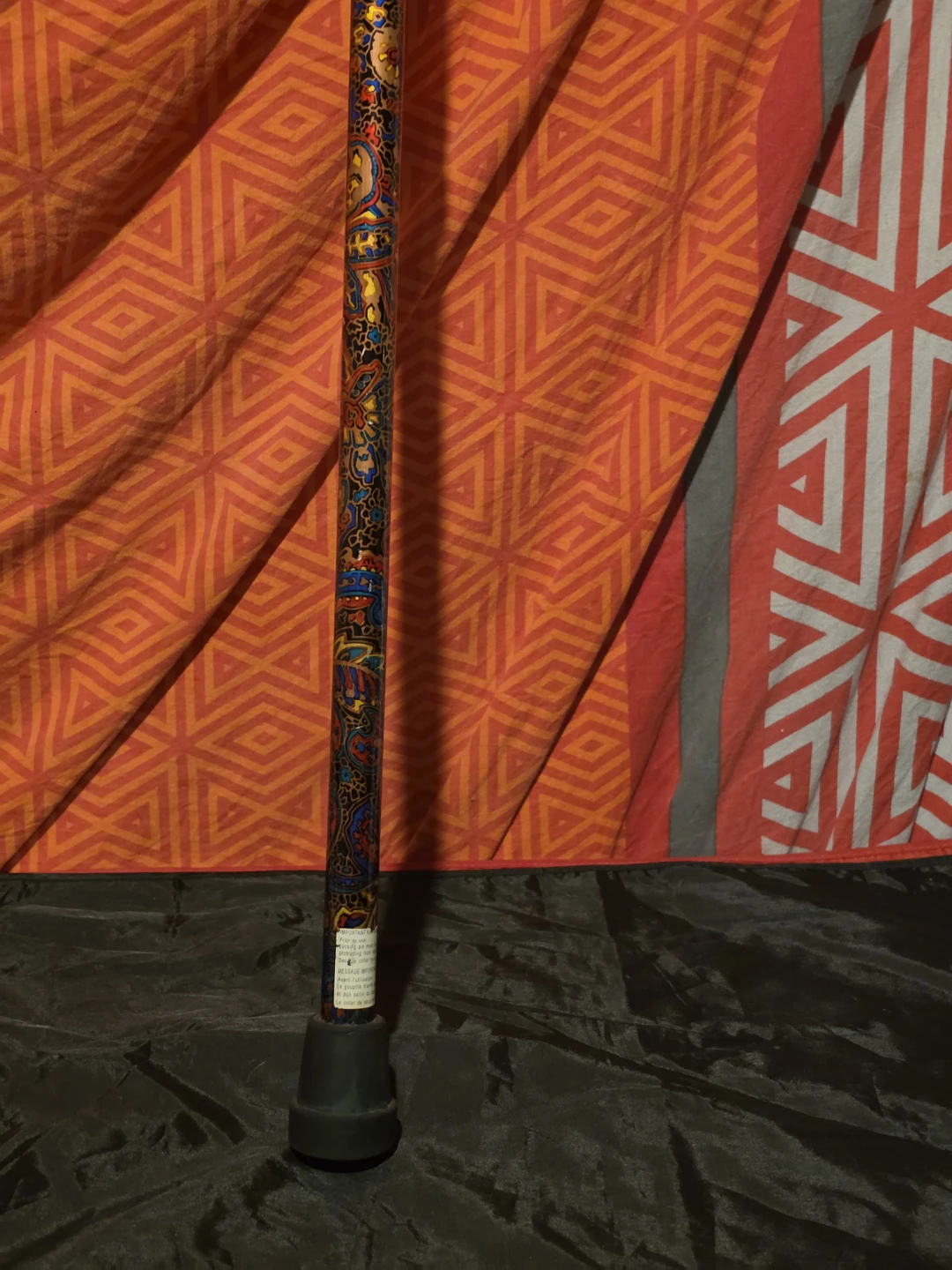 Adjustable Life Walking Cane with Pattern - photo 3
