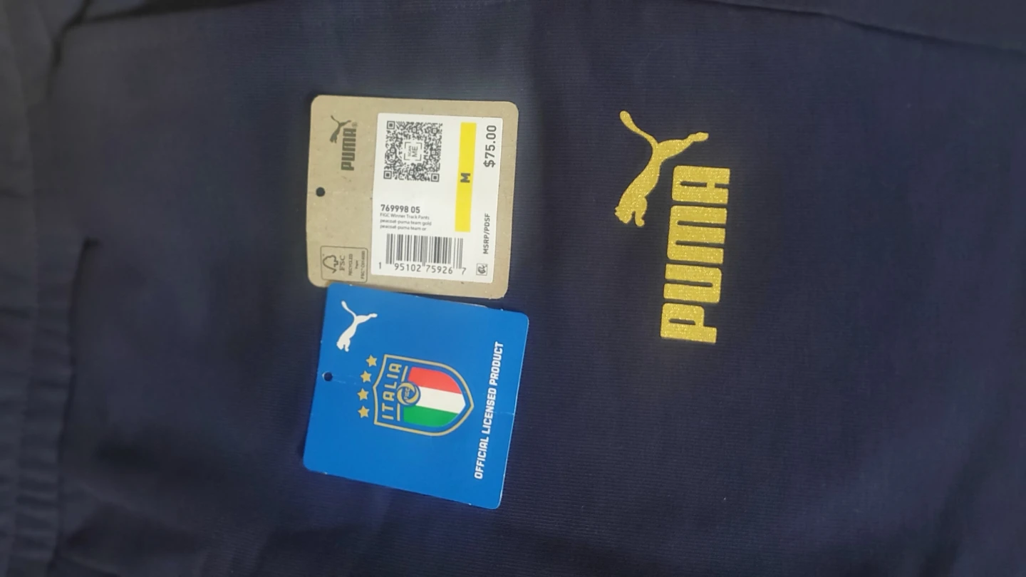 2021 italy euro cup champions track pants - photo 4