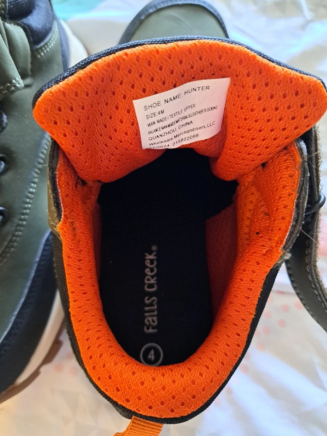 Falls Creek Hunter Boots Size 4 (Youth) - photo 5