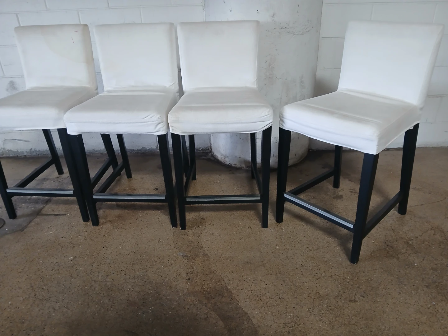 4 stools tall removable covers