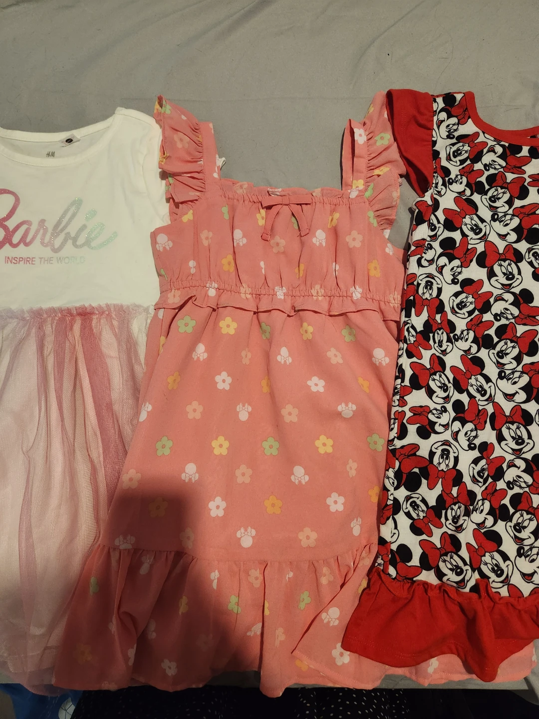 Bundle of 6Y Girls' Dress- Barbie, zara, Minnie Mouse - photo 4