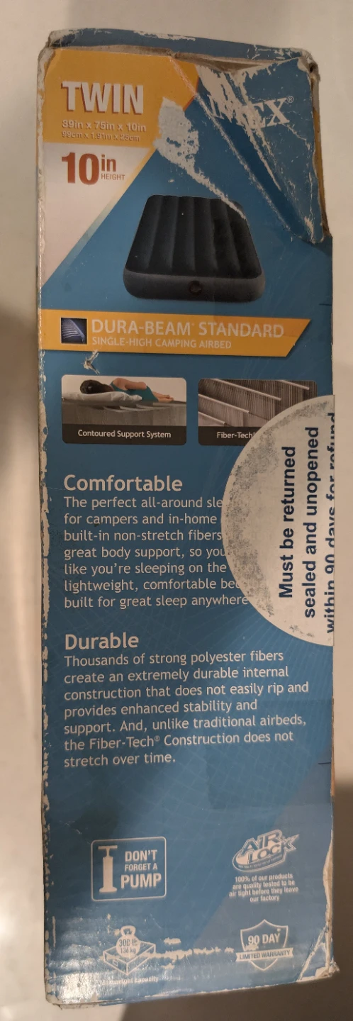 Intex Twin Dura-Beam Standard Airbed - photo 3