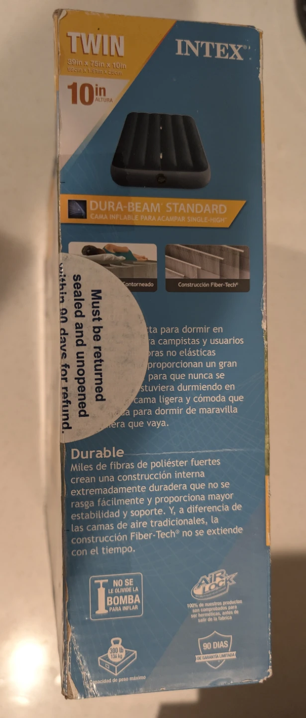 Intex Twin Dura-Beam Standard Airbed - photo 4