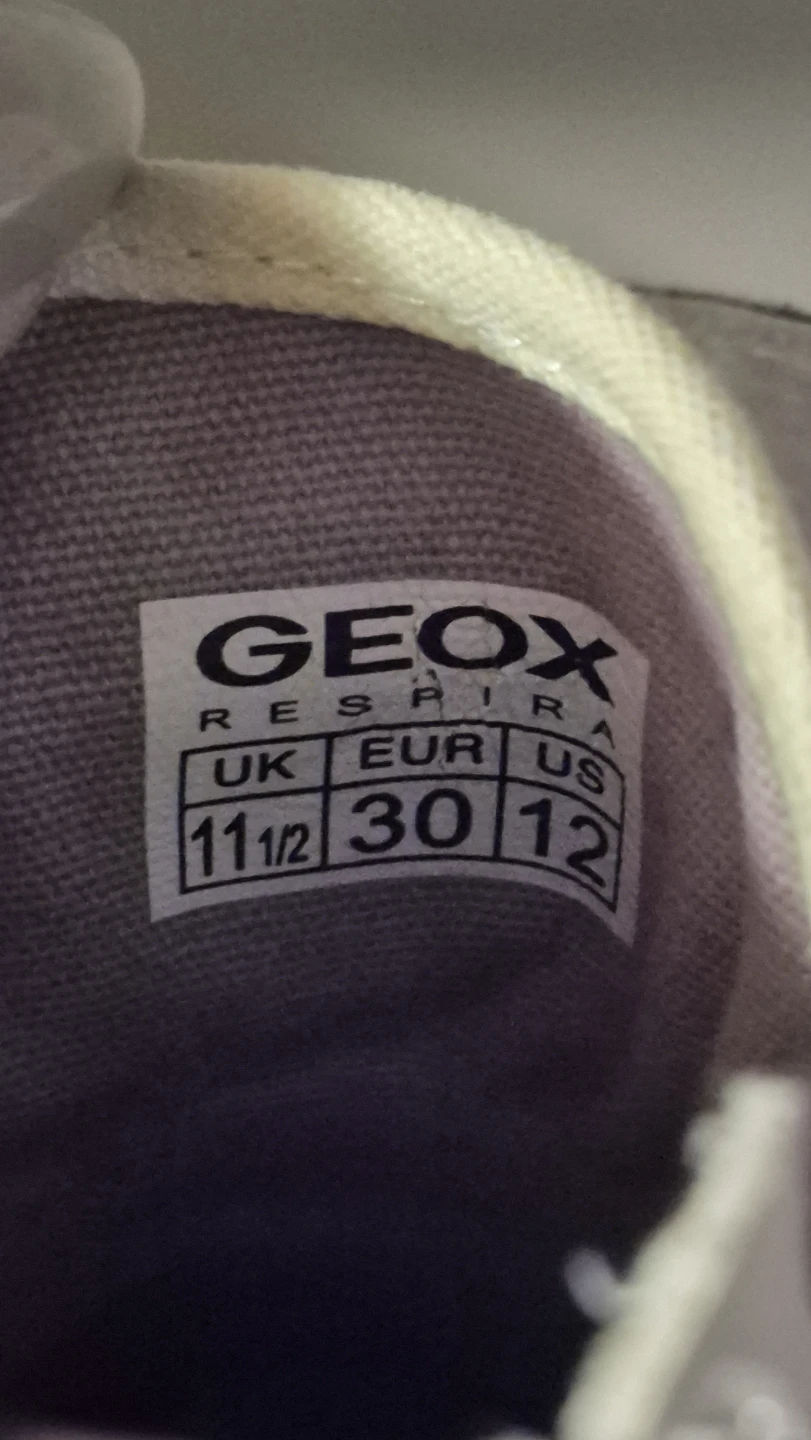 Geox Respira Butterfly High-Top Sneakers - Size 30 EUR - photo 5