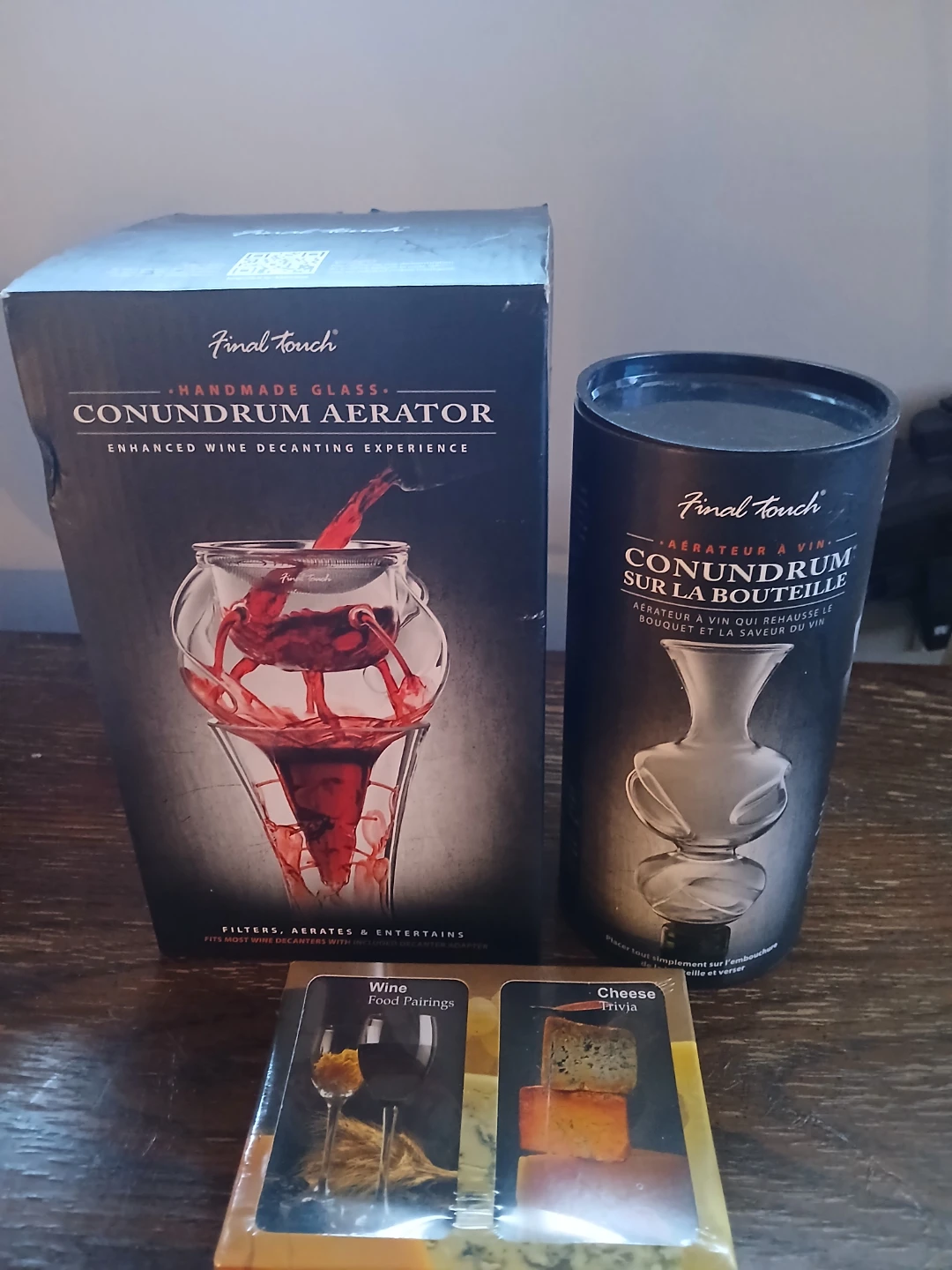 Final Touch Conundrum Aerator & Decanter