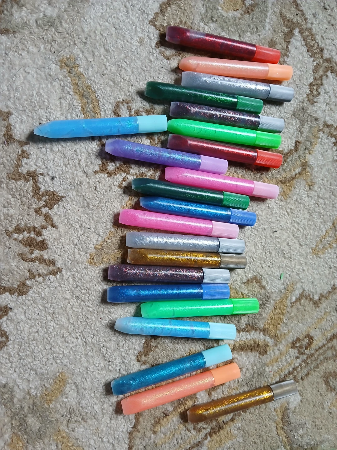 Glitter Glue Sticks Set - Assorted Colors