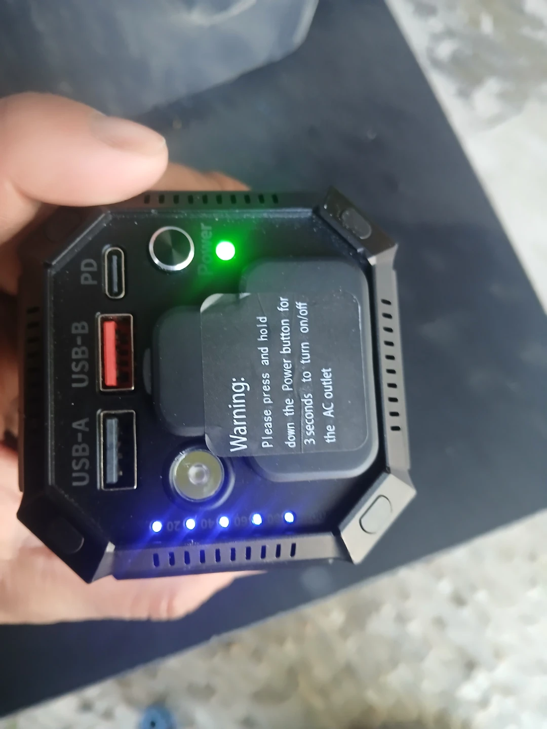 Paopaoyu P5 27000mAh Power Bank with AC Outlet - photo 2