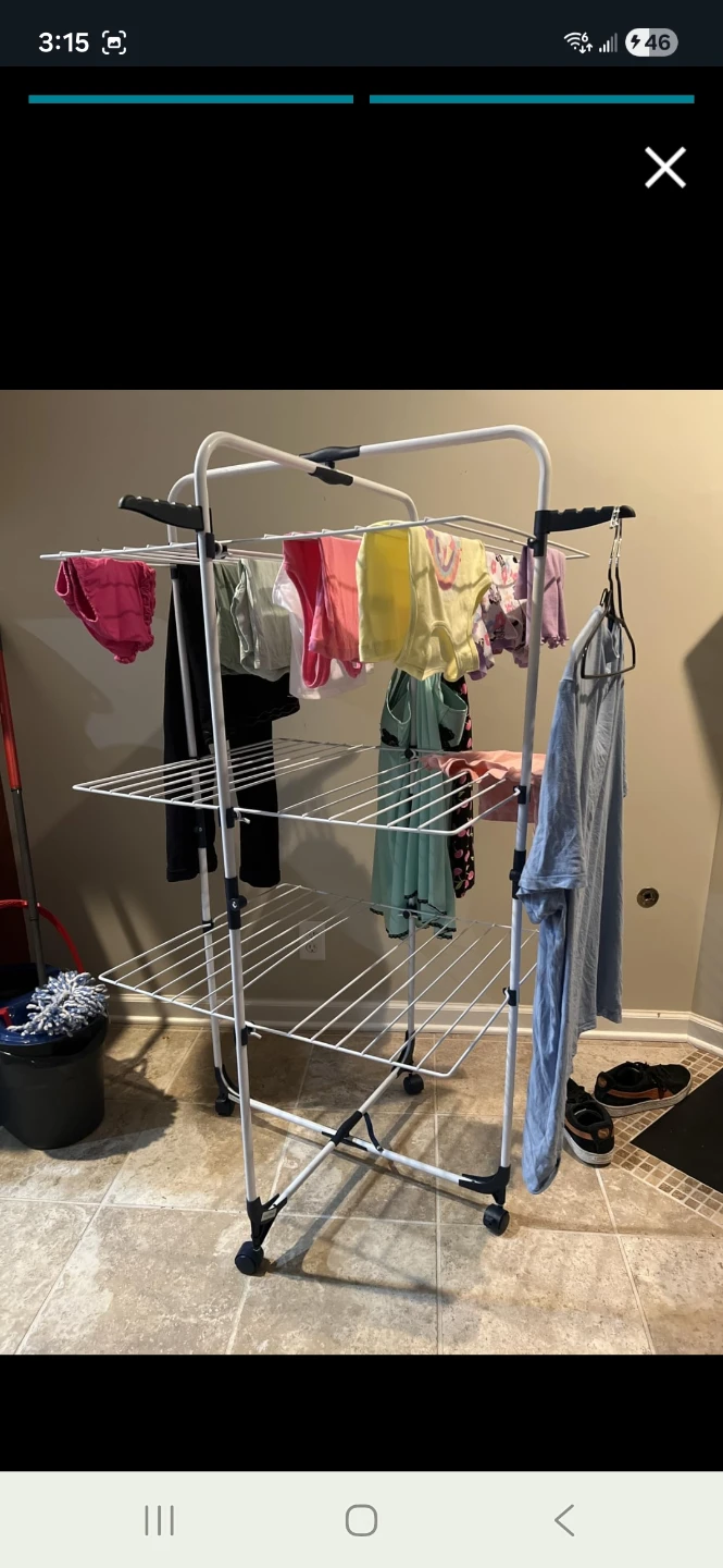 Expandable Rolling Drying Rack