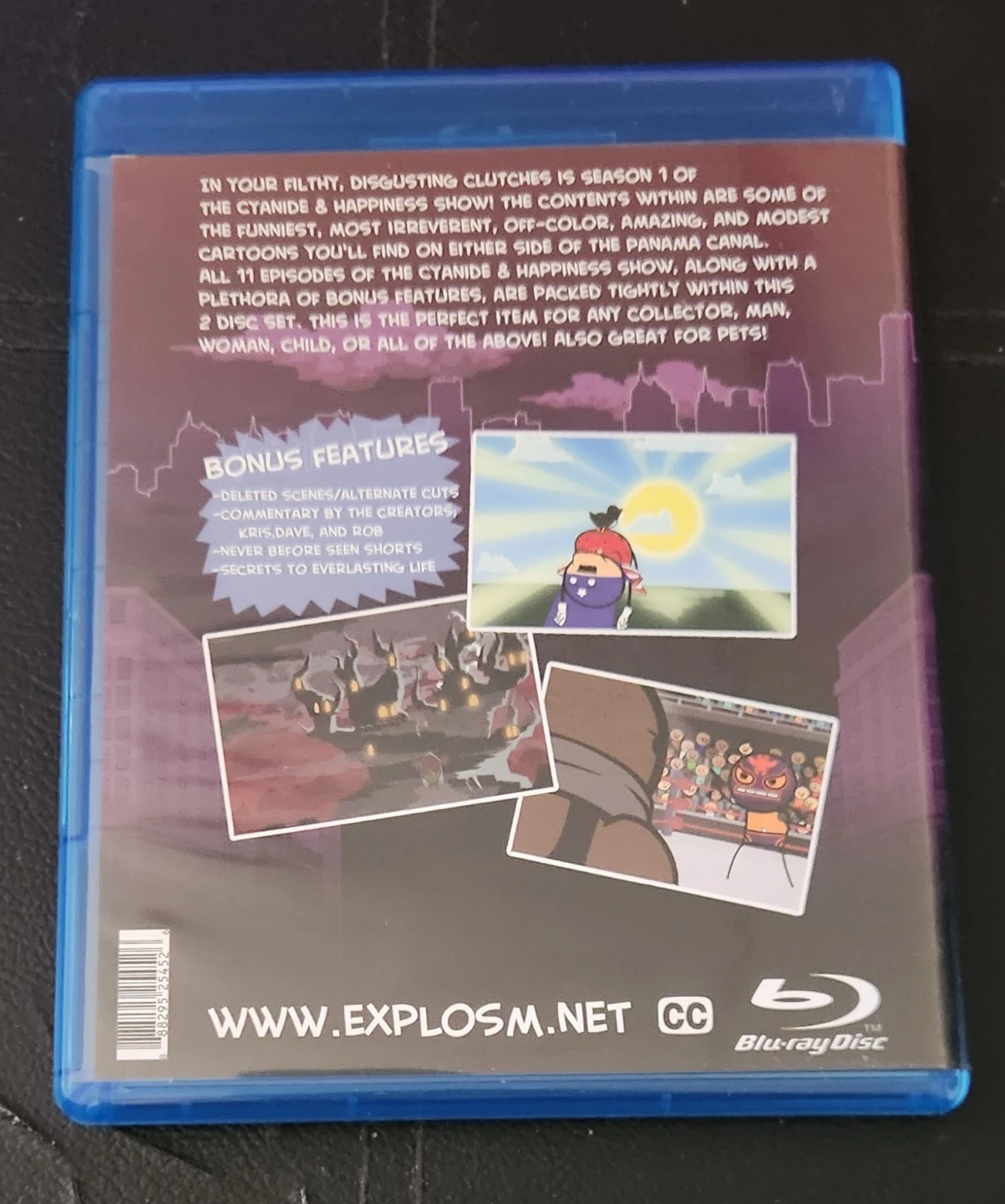 Cyanide & Happiness Show Season 1 Blu-ray Signed By Creators - photo 2
