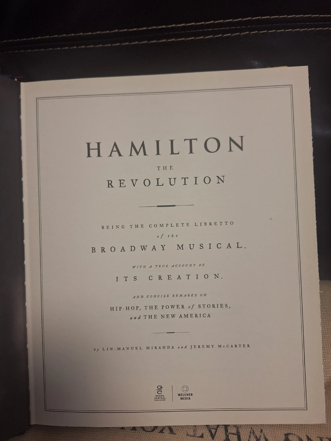 Hamilton: The Revolution Book - photo 3