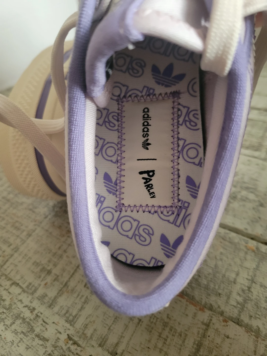 Adidas NIZZA PLATFORM PARLEY Shoes Women's Size 5 Lavender - photo 4